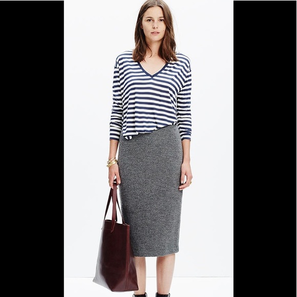 Madewell Dresses & Skirts - Madewell Pillar Midi Skirt